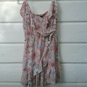 Flower print dress